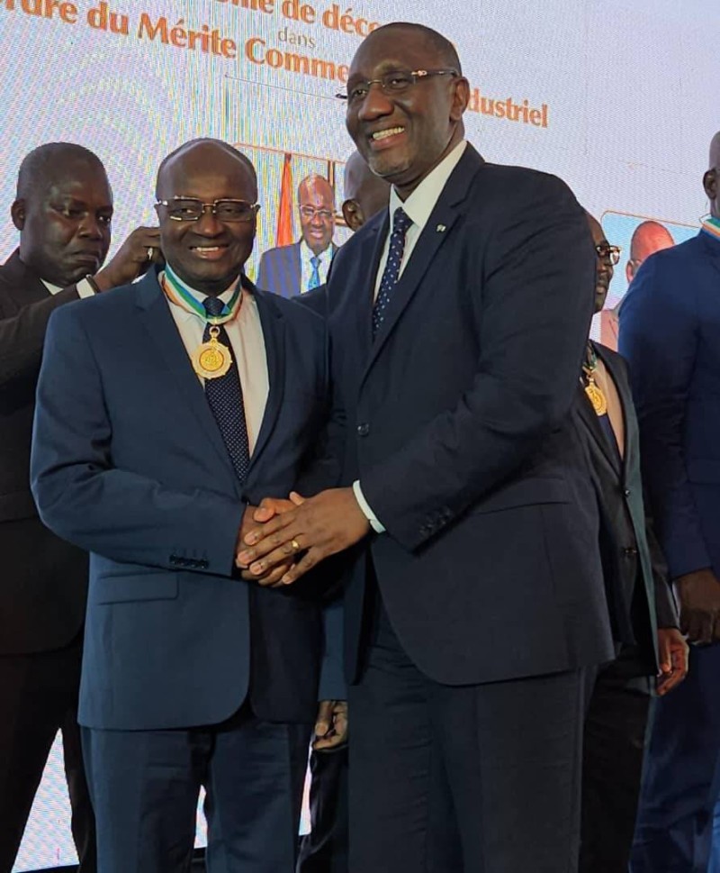 Touré Faman, président de la Chambre de Commerce
