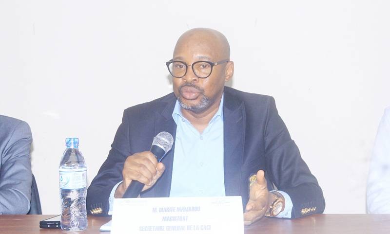 Diakité Mamadou, magistrat hors hiérarchie, secrétaire général de la Cour d’arbitrage de Côte d’Ivoire. (Ph: Dr)