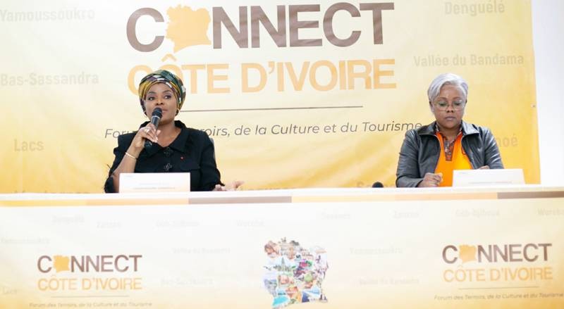 La commissaire générale du forum, Nadine Bla, a exhorté la population à venir massivement à ce rendez-vous. (Ph: Dr)