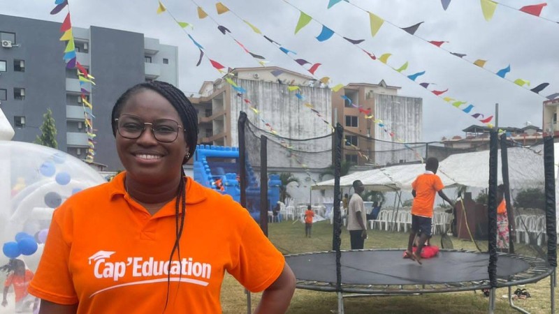 Mme Koffi Edna, directrice de l’organisation