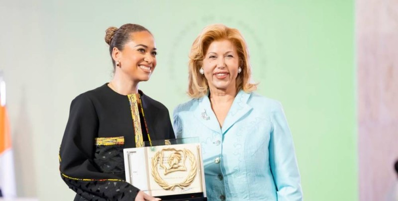 Edith Mala Diop, première ivoirienne pilote long-courrier. (Ph: Dr)