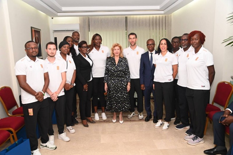 Les encadreurs ont été salués par Dominique Ouattara. (DR)