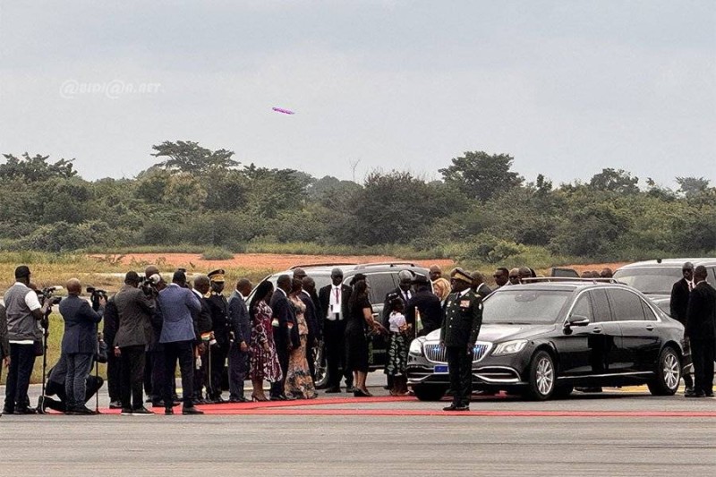 Alassane Ouattara à Bouaké