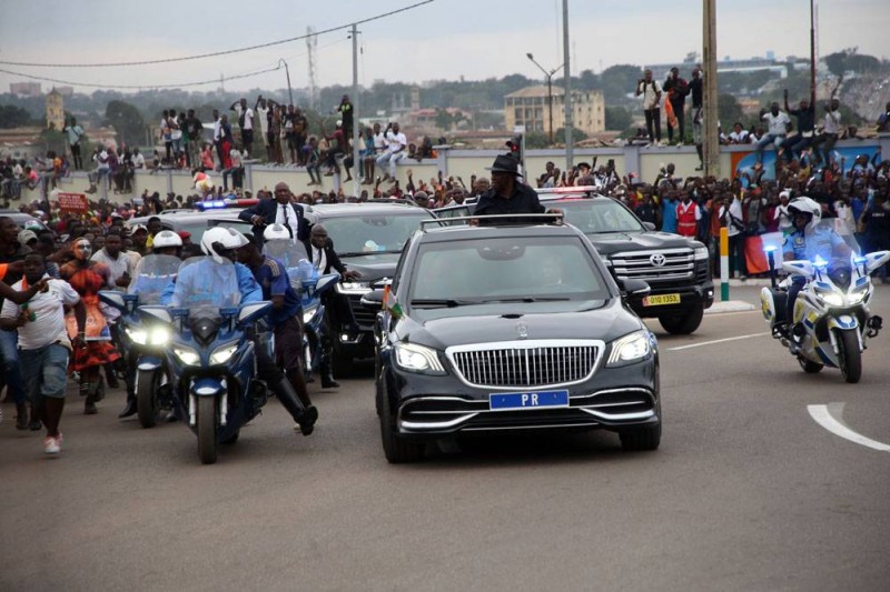 Le Président de la République, Alassane Ouattara, est à Bouaké. (Ph: Dr)