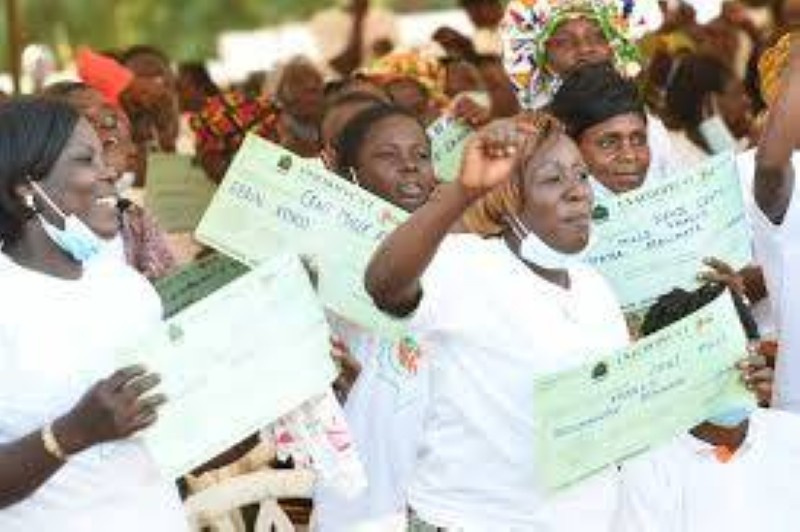 Le Président soutient les braves femmes de Côte d'Ivoire. (Ph: Dr)