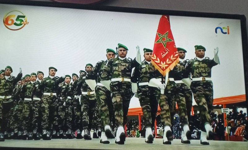 Le défilé de l'armée royale marocaine. (Ph: Dr)