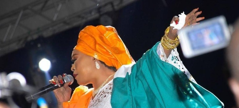L'artiste malienne Oumou Sangaré