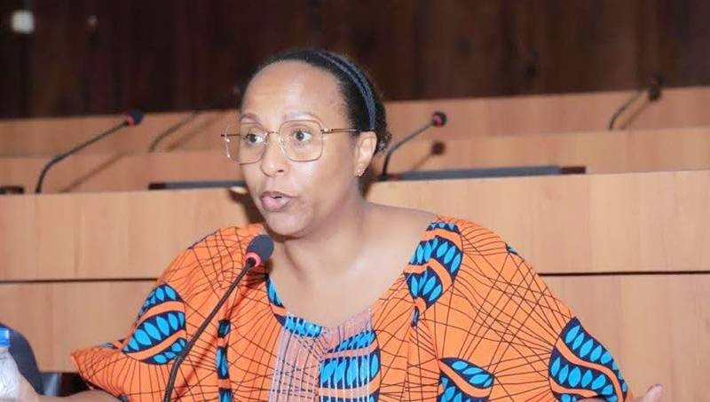 La députée de Cocody, Yasmina Ouégnin. (Ph: Dr)