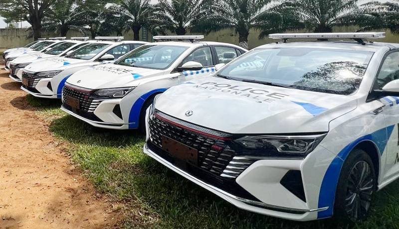 Des véhicules de l'unité Police Recours. (Ph: Dr)