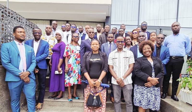 Les parties prenantes au processus de transparence dans la finance climatique en Côte d'Ivoire ont participé à la session de formation. (Ph: Dr)