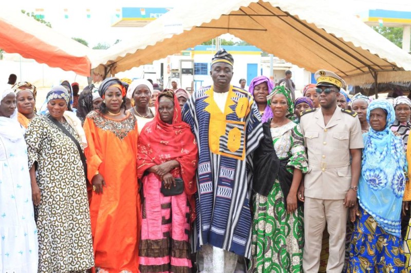 Cet événement exceptionnel a réuni femmes leaders, associations féminines, autorités locales, chefs traditionnels et habitants de la commune. (Ph: Dr)
