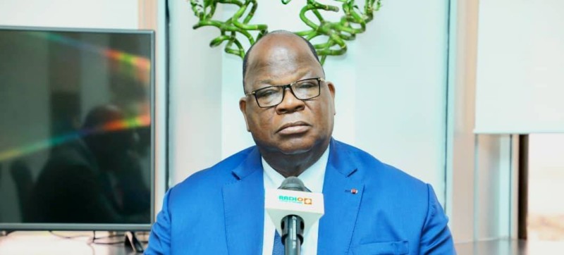 Le ministre des Eaux et Forêts, Laurent Tchagba