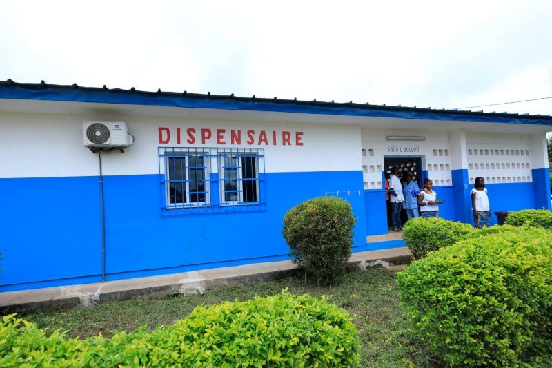 le centre de santé flambant neuf. (DR)