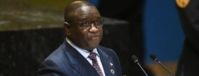 Le président de la CEDEAO Julius Maada Bio