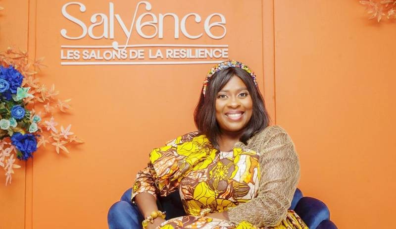 Évelyne Deba, commissaire générale du Salon de la résilience. (Ph: Dr)