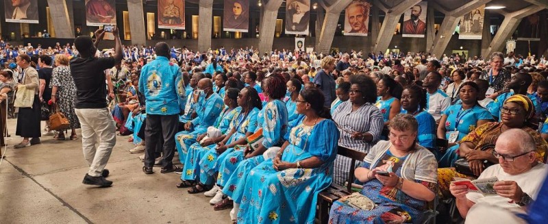 Les chrétiens catholiques étaient en union de prière. (DR)