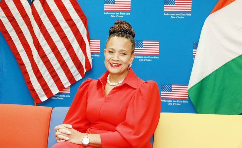 Son Excellence Madame Jessica Davis Ba, ambassadrice des Etats-Unis en Côte d'Ivoire. (Photos: Honoré Bosson)