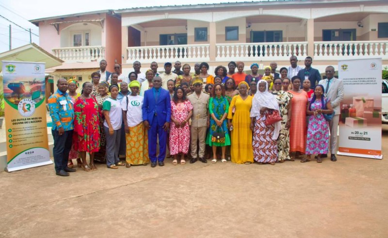 Auditeurs et formateurs repartent satisfaits des leçons apprises au cours des travaux (Ph: Dr)