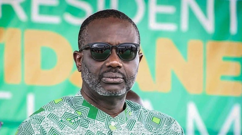 Le président du Pdci Tidjane Thiam