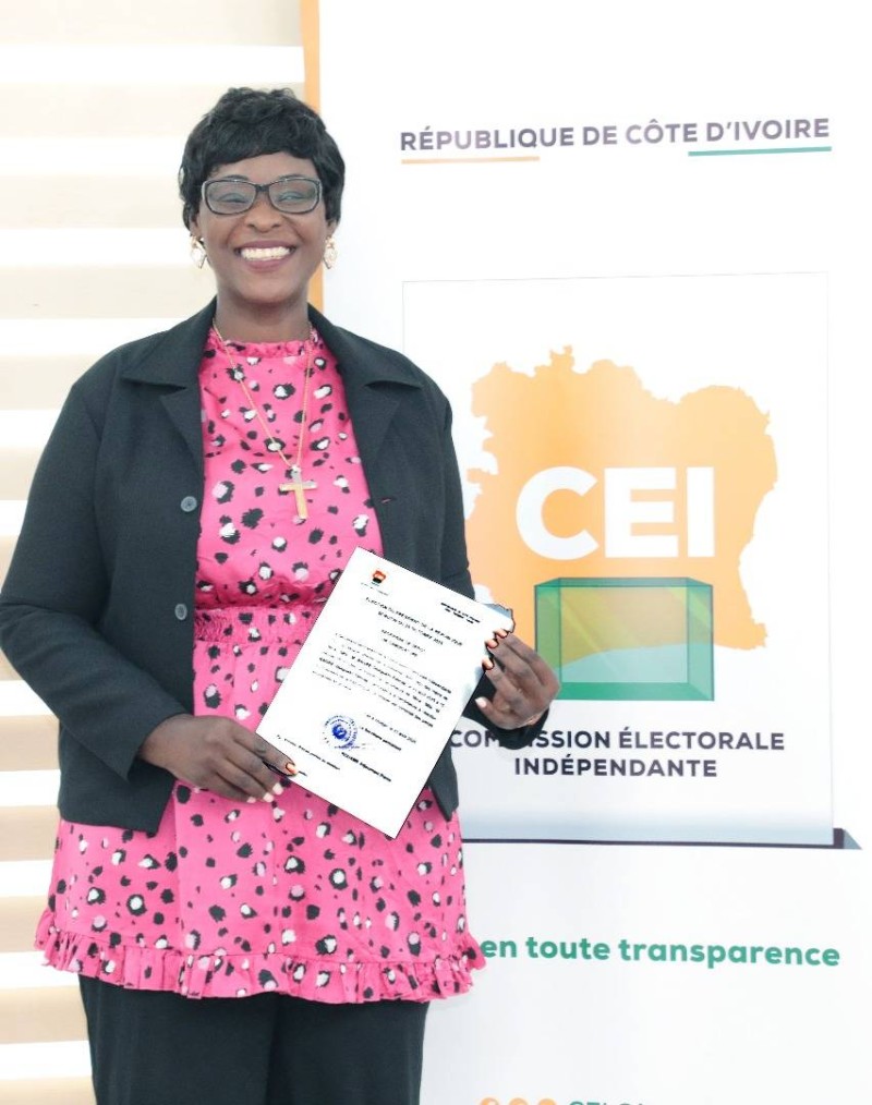 La révérende Félicité Bagré. (dr)