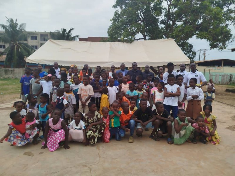 Les enfants se sont amusés sainement (Ph: DR)