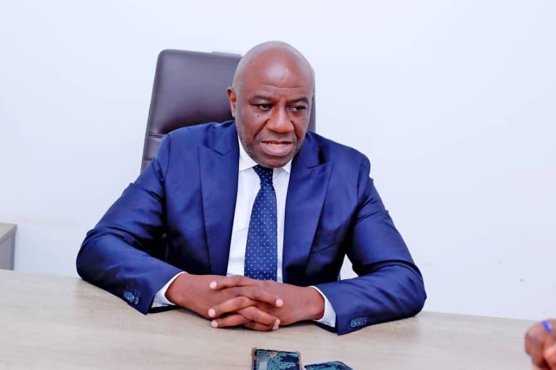 Roger Félix Adom, membre du conseil politique du Rhdp et coordonnateur régional adjoint de l'Indénié-Djuablin.(Ph: Dr)
