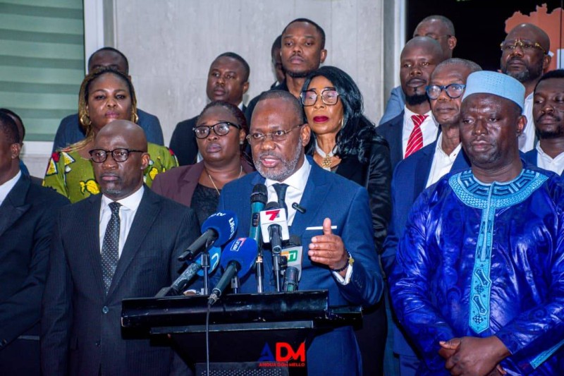 Le directeur de cabinet de Ahoua Don Mello. (DR)