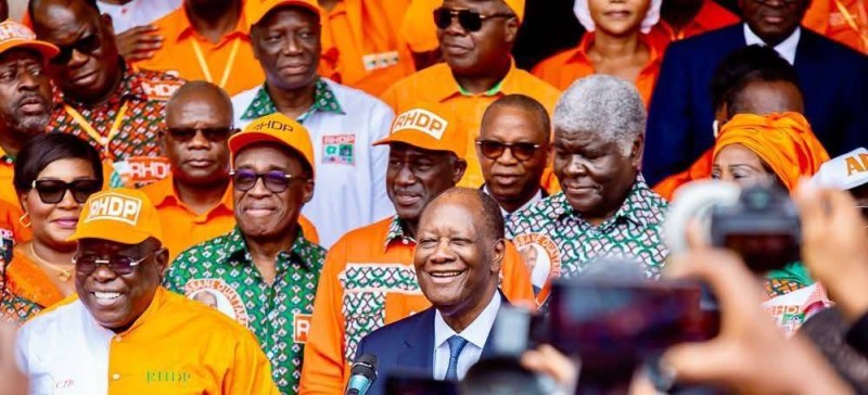 Alassane Ouattara à la CEI
