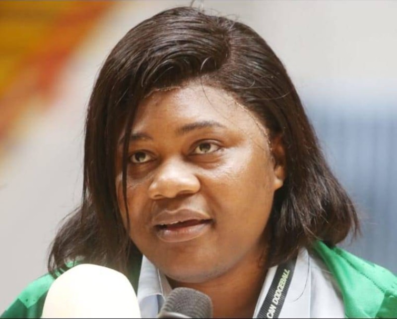 Yao Marie Josiane, la presidente de la Fédération ivoirienne de dodgeball (Fid). (DR)