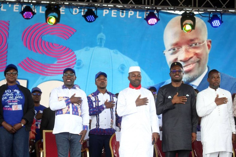 Charles Blé Goudé a bénéficié du soutien de ses pairs panafricanistes (Photo Sébastien Kouassi)