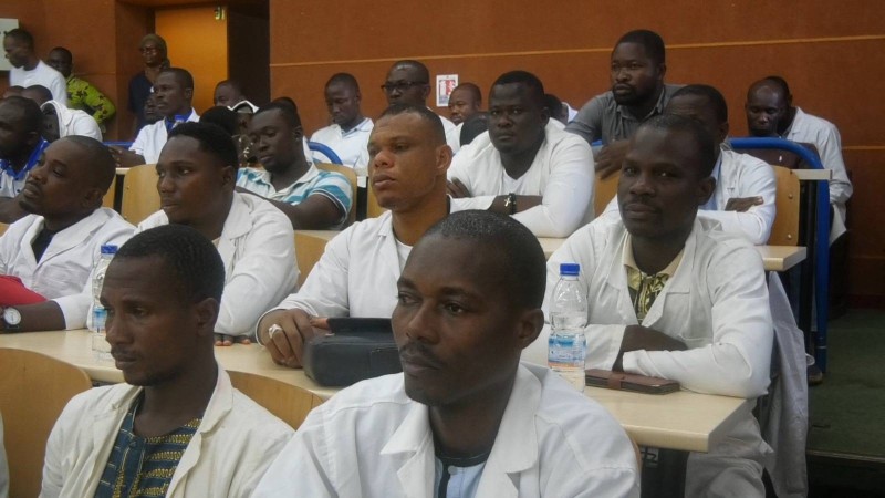 Des professeurs de Svt, physique et chimie ont renforcé leurs compétences expérimentales. (Ph: Dr)