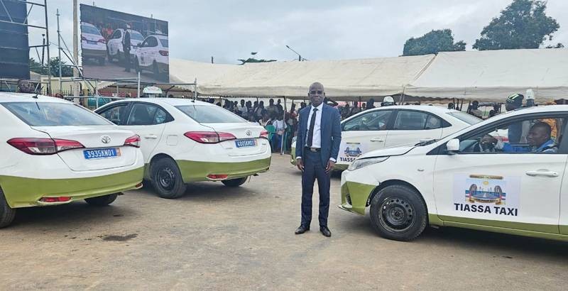 Une vue des taxis baptisés "Tiassa taxi". (Ph: Dr)