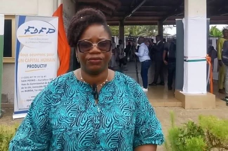 Kouadio Adjoua Reine Emeline Épouse Kouamé, directrice régionale de la Construction, du Logement et de lUrbanisme