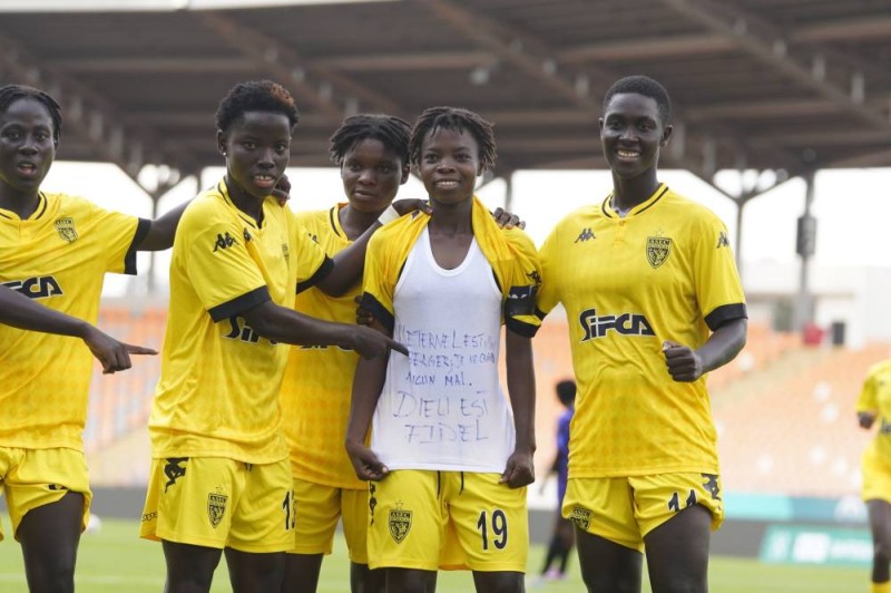 L'Asec s'offre sa première finale pour sa première participation aux qualifications pour la Women champions league. (Ph: Dr)