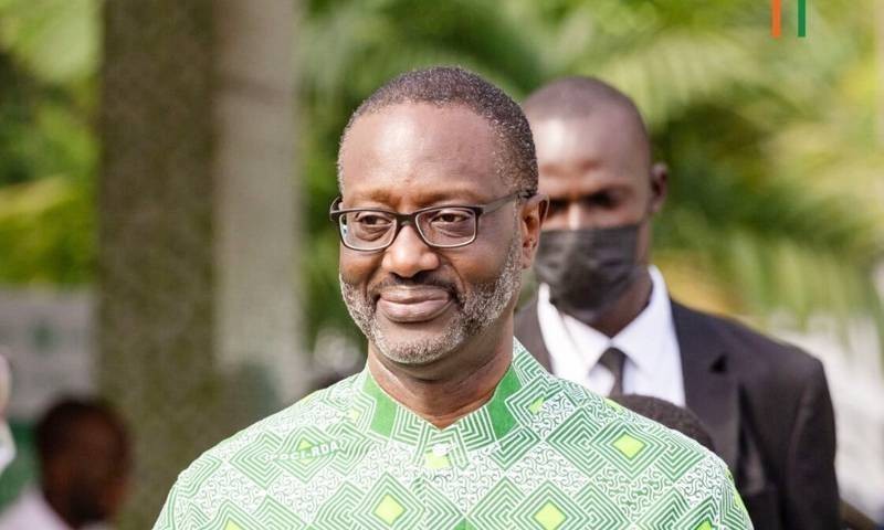 Cheick Tidjane Thiam, président du Pdci-Rda. (Ph: Dr)