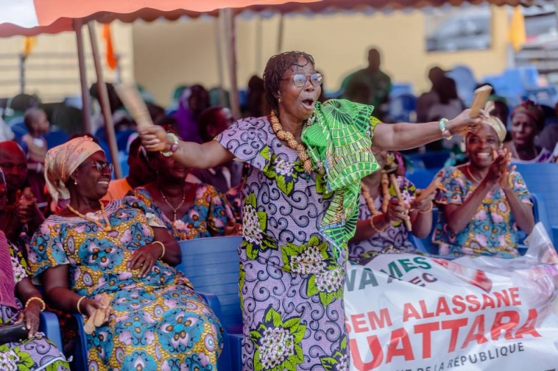 Il a également salué la mobilisation des femmes. (DR)