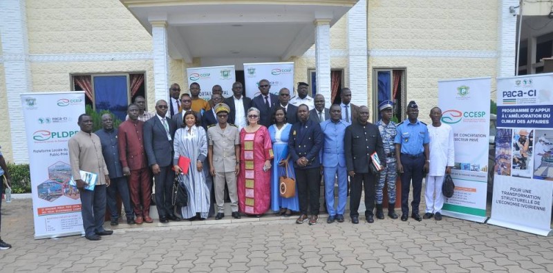 Les parties prenantes repartent satisfaites des échanges (Ph: DR)