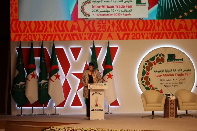S.E. l’Ambassadrice Selma Malika Haddadi, vice-présidente de la Commission de l’Union africaine