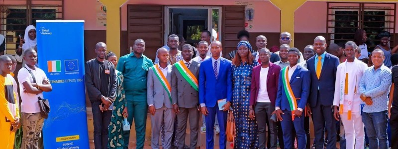 Les jeunes leaders du Poro réunis à Korhogo pour promouvoir la paix et le dialogue à l’approche de la présidentielle. (Ph: Dr)