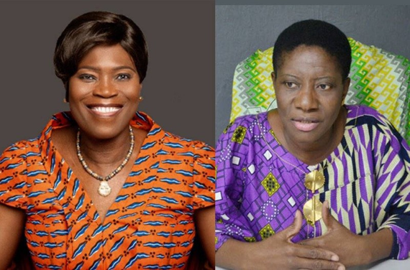 Simone Ehivet Gbagbo et Henriette Lagou. (Ph: Dr)