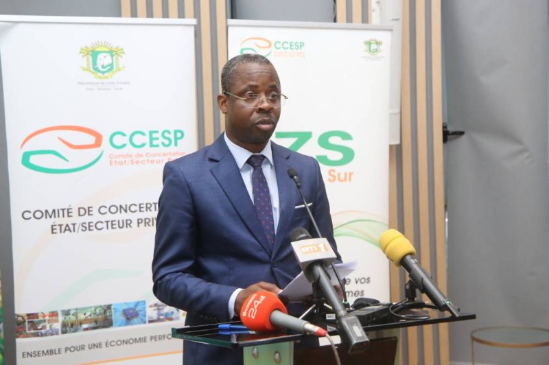 Soumahoro Deli, conseiller technique représentant le ministre des Finances et du Budget