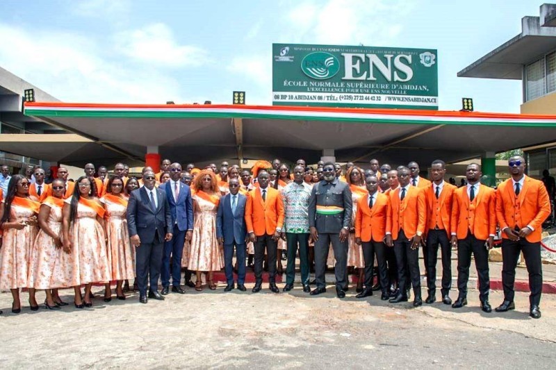 La 59ᵉ promotion de l’Ens prête à servir. (Ph: Dr)