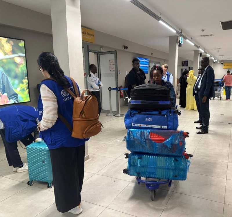 Le Gouvernement Côte d'Ivoire et l'Oim ont accompagné les ressortissants ivoiriens. (DR)
