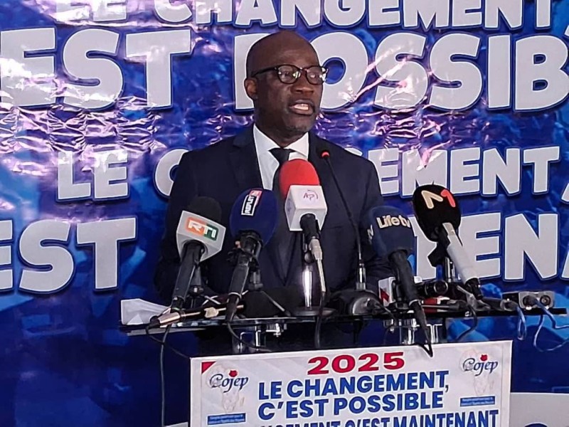 Charles Blé Goudé appelle à voter l'opposition. (Photo Bavane)