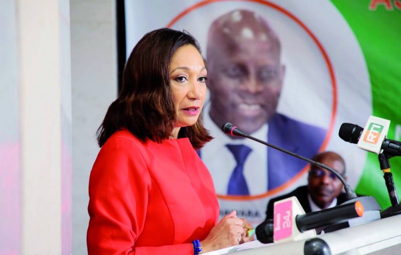 La ministre de la Culture et de la Francophonie, Françoise Remarck. (DR)