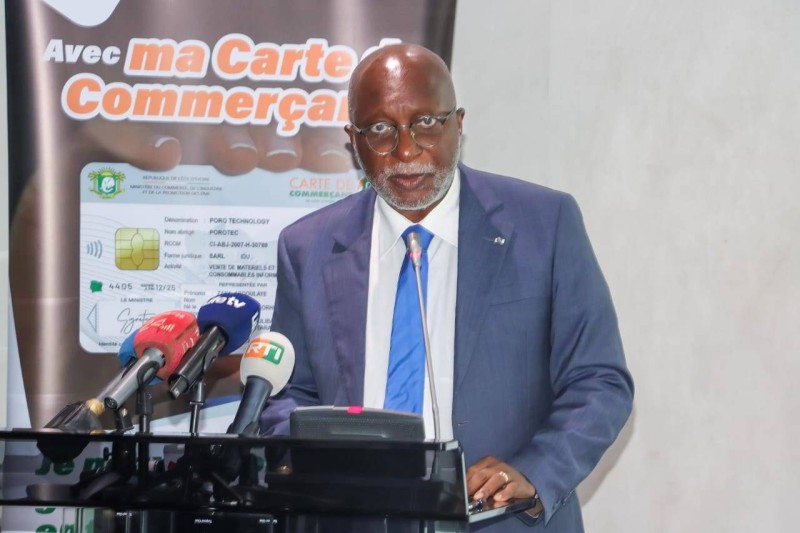 Aimé Kablan Koizan, directeur général du Commerce intérieur. (Ph: Dr)