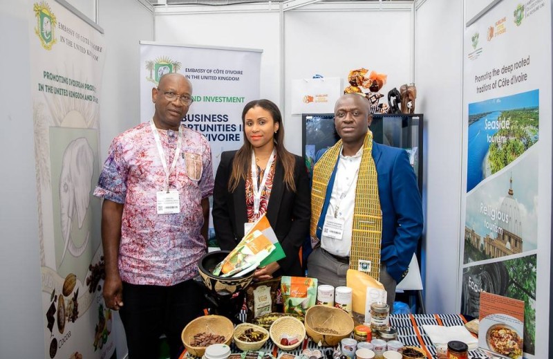 La Côte d’Ivoire confirme son positionnement international en agro-industrie et agroalimentaire au salon de Londres.
