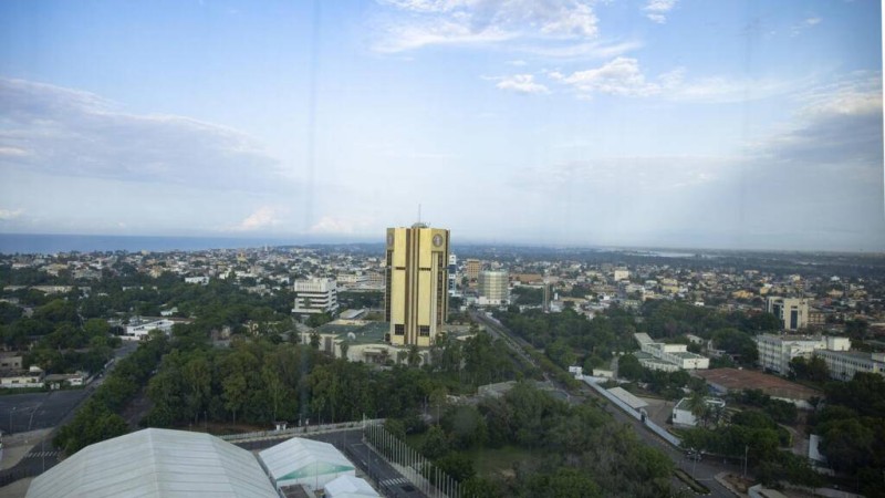  Une vue aérienne de Lomé, au Togo, en juin 2021. Photothek via Getty Images - Ute Grabowsky 