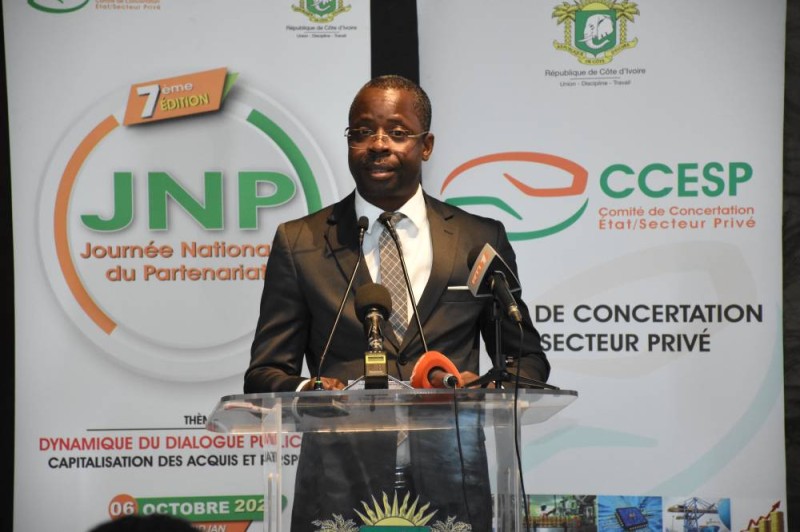 Soumahoro Deli, conseiller technique représentant le ministre des Finances et du Budget