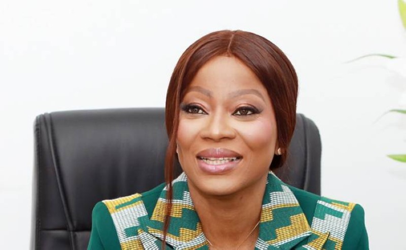La présidente du Ccm-CI, Danielle Adjafi. (Ph: Dr)